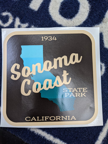 Sonoma Coast State Park Sticker - Large