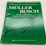 Muller Rusch - String Method - For Class Or Individual Instruction - String Bass Book 1