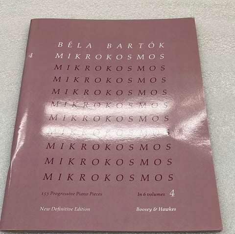 Mikrokosmos Volume 4 (Pink) - Piano Solo (Book)